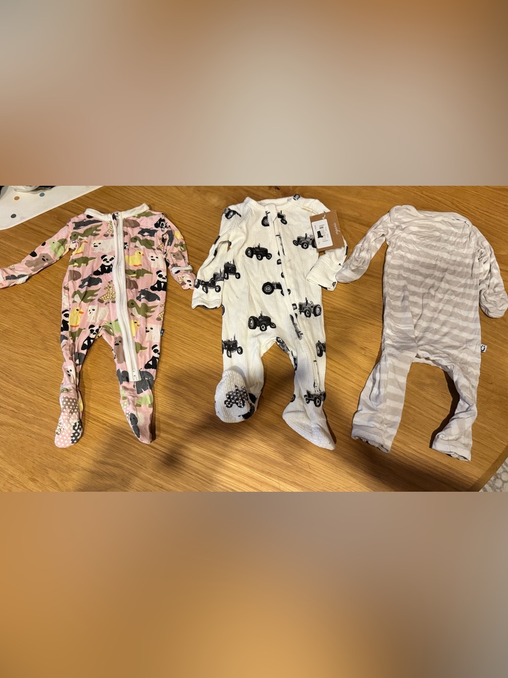 Bundle of 3 newborn onesies